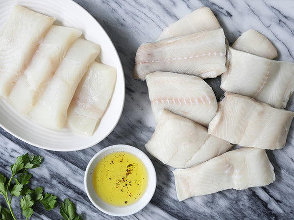 bob white cod fish box Wild Alaska Mixed White Fish Box