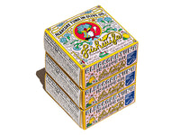 Three stacked boxes of Fishwife Albacore Tuna in Olive Oil on white background