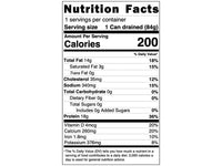 Fishwife Sardines with Hot Peppers Nutrition Panel
