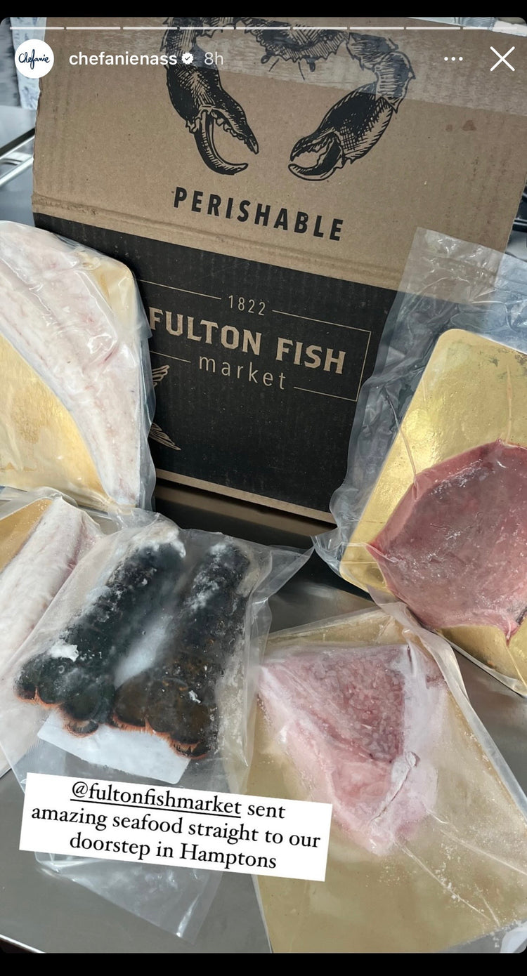 Screenshot of Instagram Story from @chefanienass