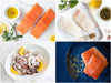 Katie's "Reel" Healthy Seafood Bundle Collage
