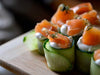 Smoked Salmon and Cucumber Rolls