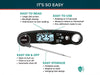 Digital Food Thermometer features that make it easy to use