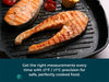 Grilled Salmon Steaks in Pan