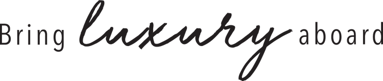 Bring luxury aboard text