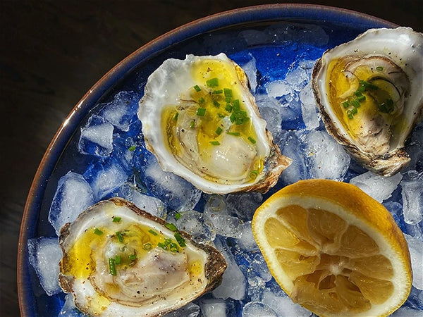 Dirty Martini Oysters