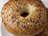 Close up of Everything Bagel