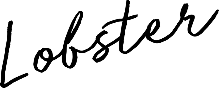 Lobster Script in Black