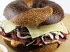 Marble Rye Bagel Sandwich