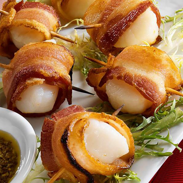 Bacon Wrapped Scallops