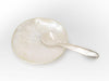 Mother of Pearl Caviar Plate with Sterling Rim and Spoon