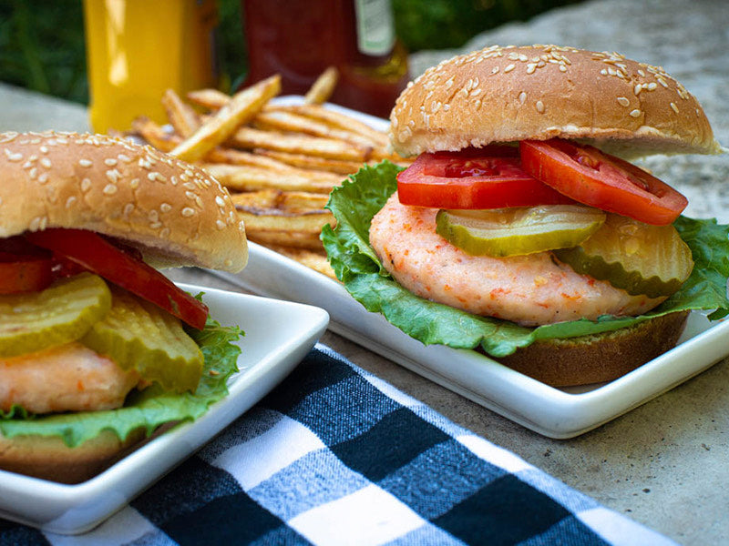 Gulf Shrimp & Grits Burger Recipe • Rouses Supermarkets