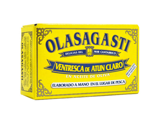 Olasagasti Yellowfin Tuna Belly (Ventresca) in Olive Oil in Package
