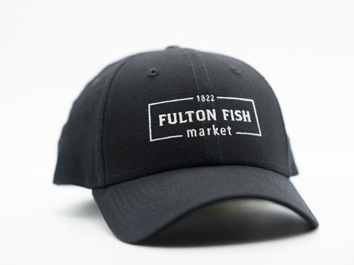 Fulton Fish Market Black Baseball Hat
